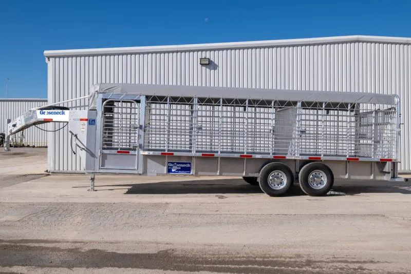new Stock / Stock Combo Trailers Gooseneck  for sale, in Seguin, TX Thumbnail 2
