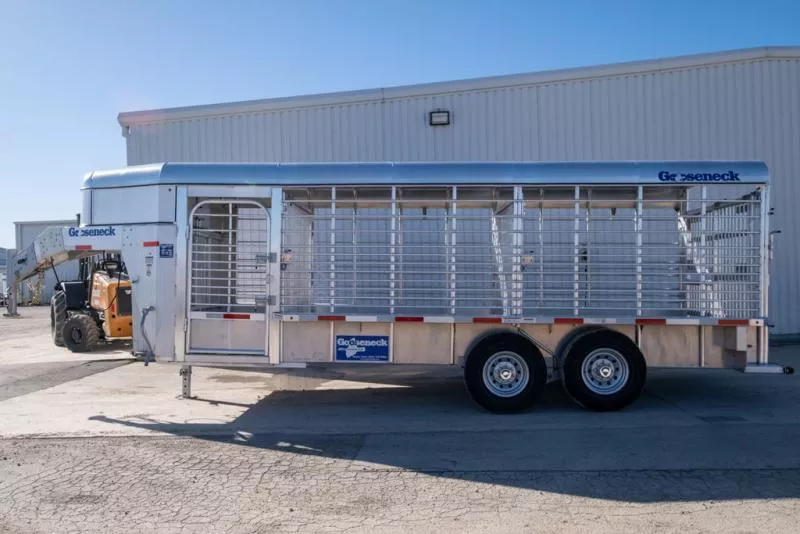 new Stock / Stock Combo Trailers Gooseneck  for sale, in Seguin, TX Thumbnail 2