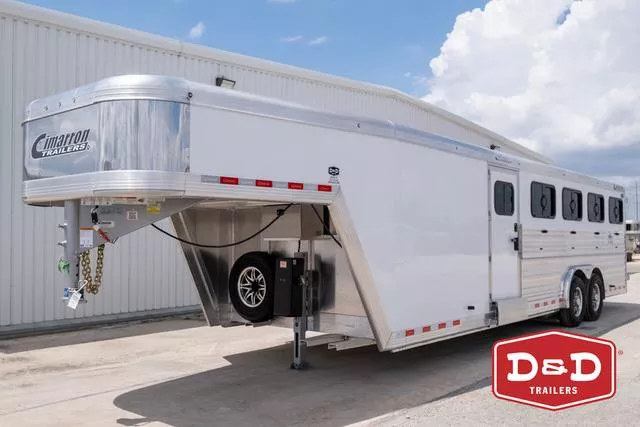 2026 Cimarron Trailers 10 Pen Showstar LX Low Pro Trailer 