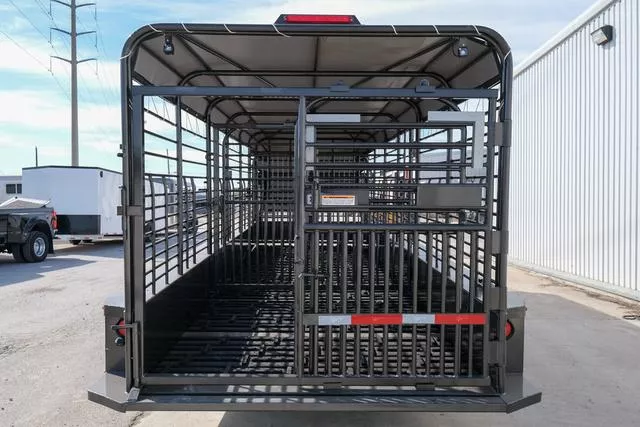 new Stock / Stock Combo Trailers Gooseneck  for sale, in Seguin, TX Thumbnail 11