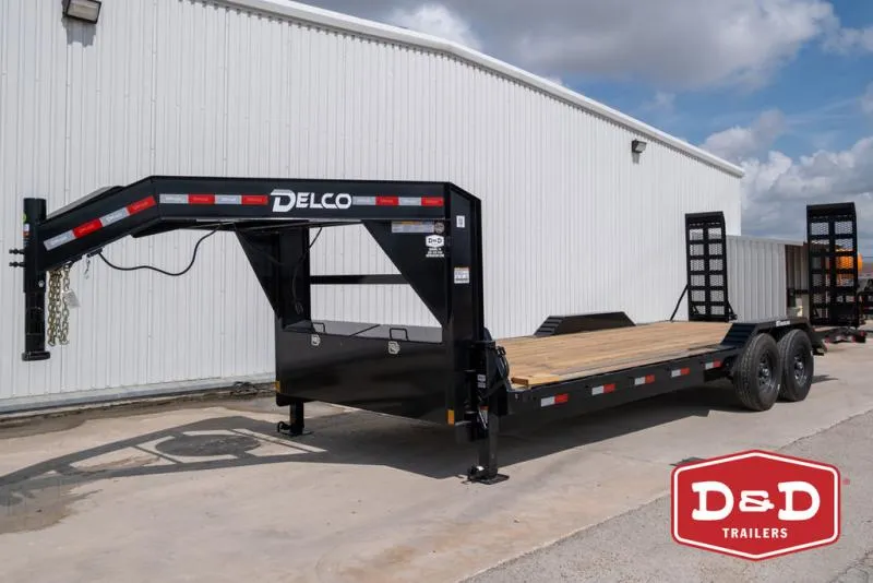 2025 Delco Trailers 24 Ft Equipment Trailer