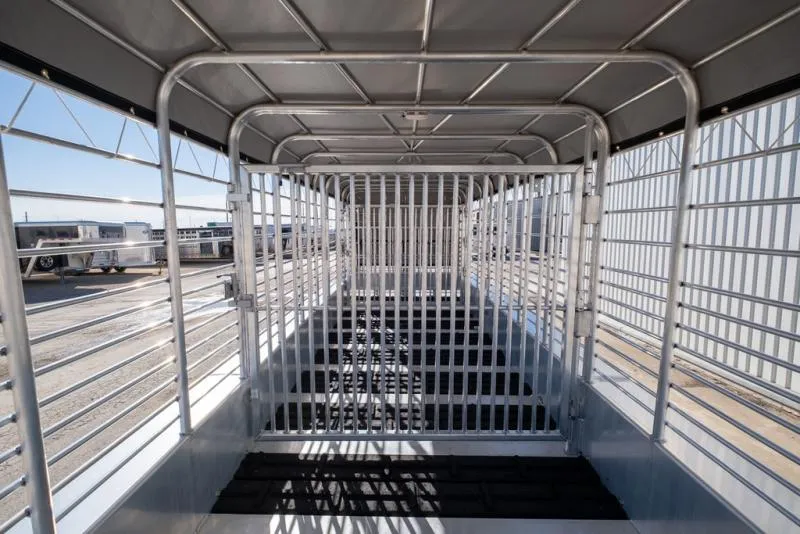 new Stock / Stock Combo Trailers Gooseneck  for sale, in Seguin, TX Thumbnail 12