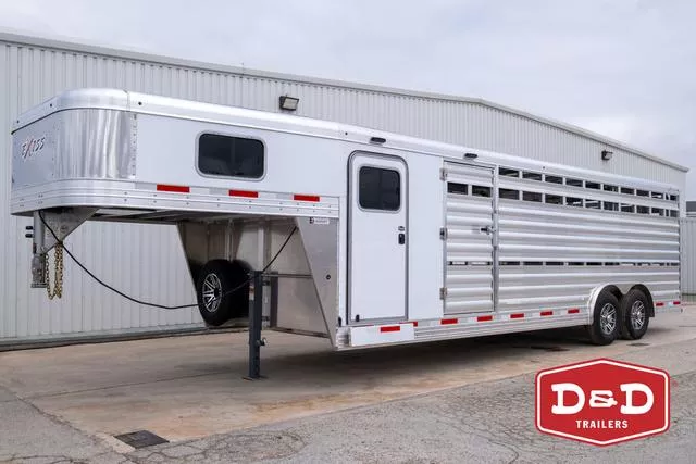 2025 Exiss 25 Ft Show Cattle Trailer 