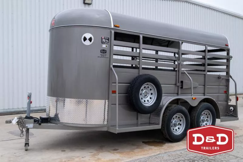 2025 W-W Trailers 14 Ft Stock Trailer 