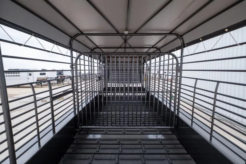 new Stock / Stock Combo Trailers Gooseneck  for sale, in Seguin, TX Thumbnail 13