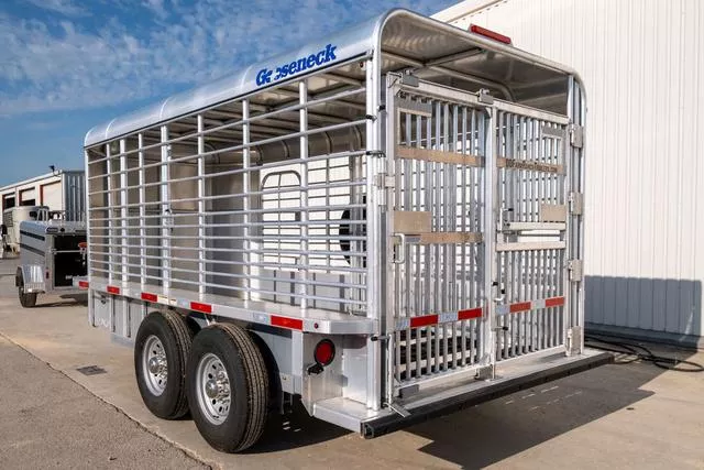 new Stock / Stock Combo Trailers Gooseneck  for sale, in Seguin, TX Thumbnail 3
