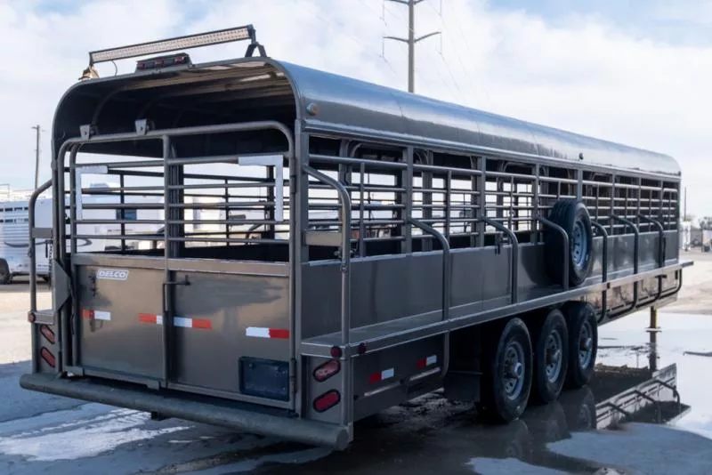 used Stock / Stock Combo Trailers Delco Trailers  for sale, in Seguin, TX Thumbnail 4