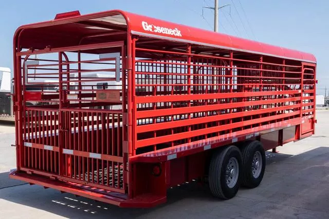 new Stock / Stock Combo Trailers Gooseneck  for sale, in Seguin, TX Thumbnail 4