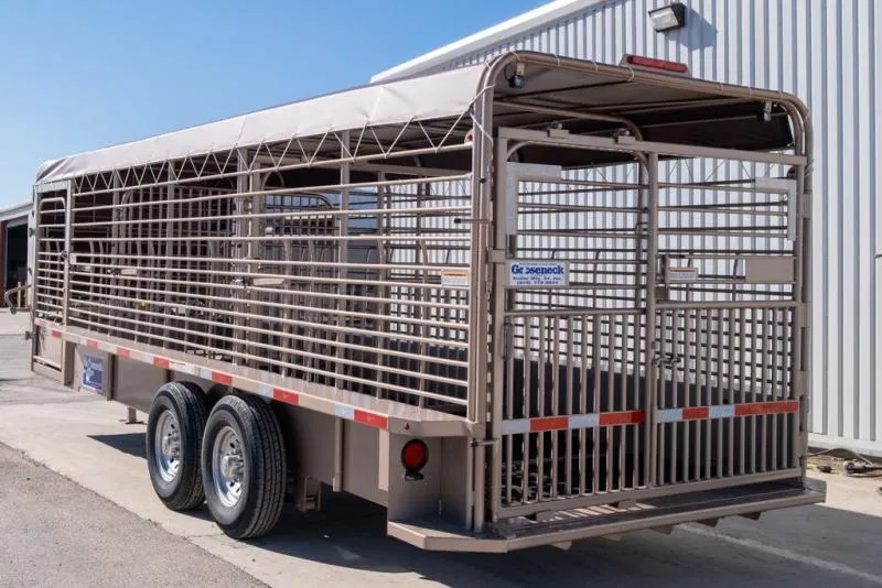 new Stock / Stock Combo Trailers Gooseneck  for sale, in Seguin, TX Thumbnail 3