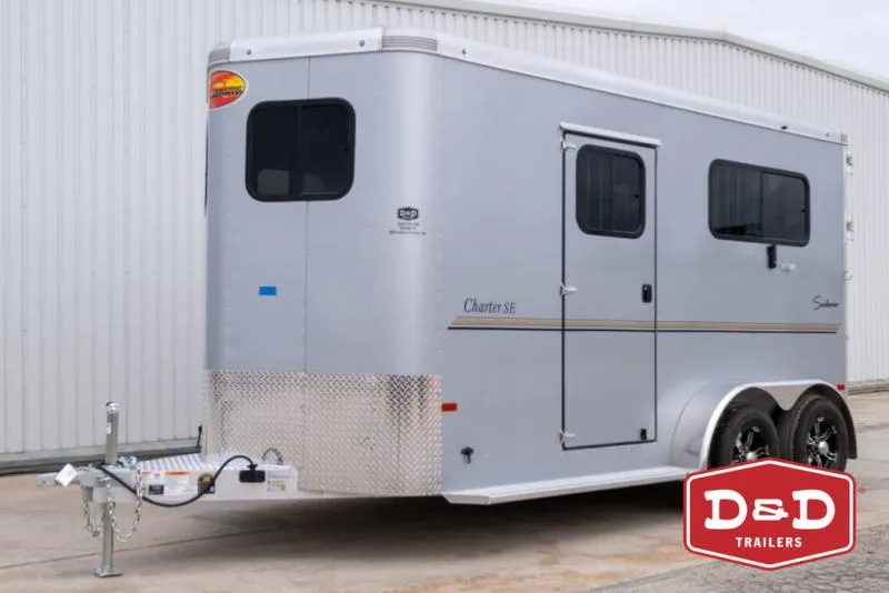 2025 Sundowner Trailers 2 Horse Charter SE Trailer
