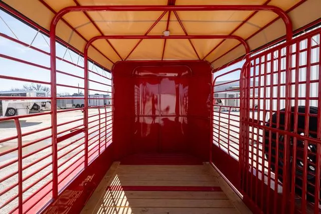 new Stock / Stock Combo Trailers Gooseneck  for sale, in Seguin, TX Thumbnail 15