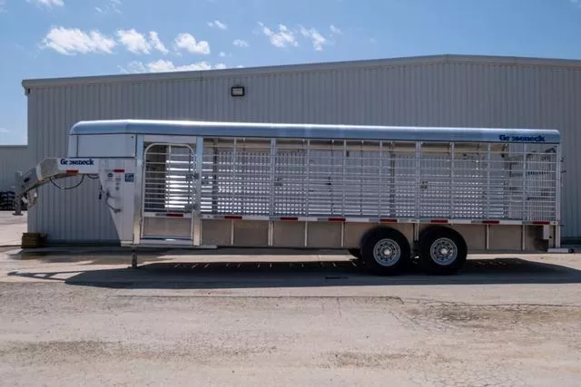 new Stock / Stock Combo Trailers Gooseneck  for sale, in Seguin, TX Thumbnail 2
