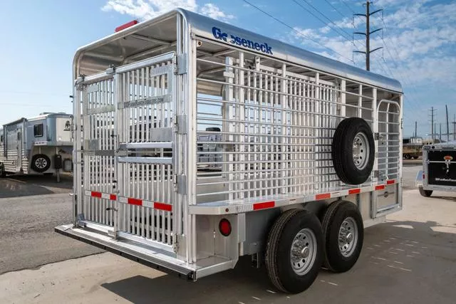 new Stock / Stock Combo Trailers Gooseneck  for sale, in Seguin, TX Thumbnail 4