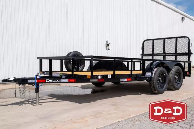 2025 Delco Trailers 14 Ft Utility Trailer 