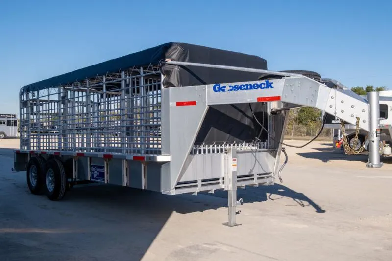 new Stock / Stock Combo Trailers Gooseneck  for sale, in Seguin, TX Thumbnail 5
