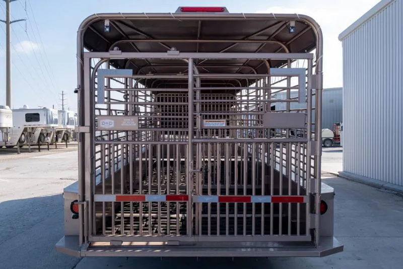 new Stock / Stock Combo Trailers Gooseneck  for sale, in Seguin, TX Thumbnail 10