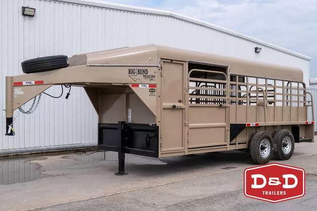 2025 Big Bend Trailers 18 Ft Stock Trailer 