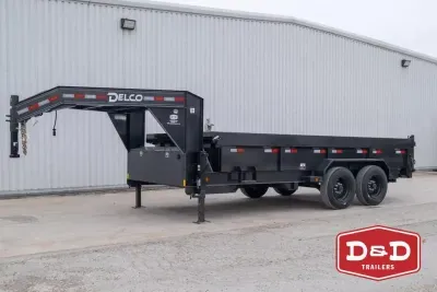 2025 Delco Trailers 16 Ft Dump Trailer 