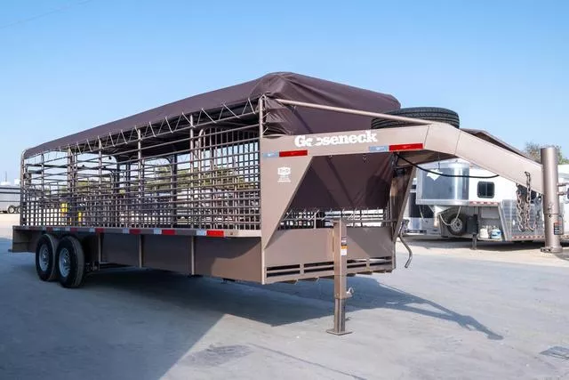 new Stock / Stock Combo Trailers Gooseneck  for sale, in Seguin, TX Thumbnail 5