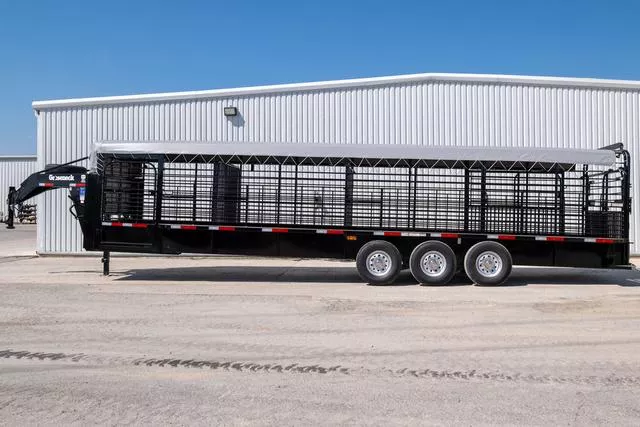 new Stock / Stock Combo Trailers Gooseneck  for sale, in Seguin, TX Thumbnail 2