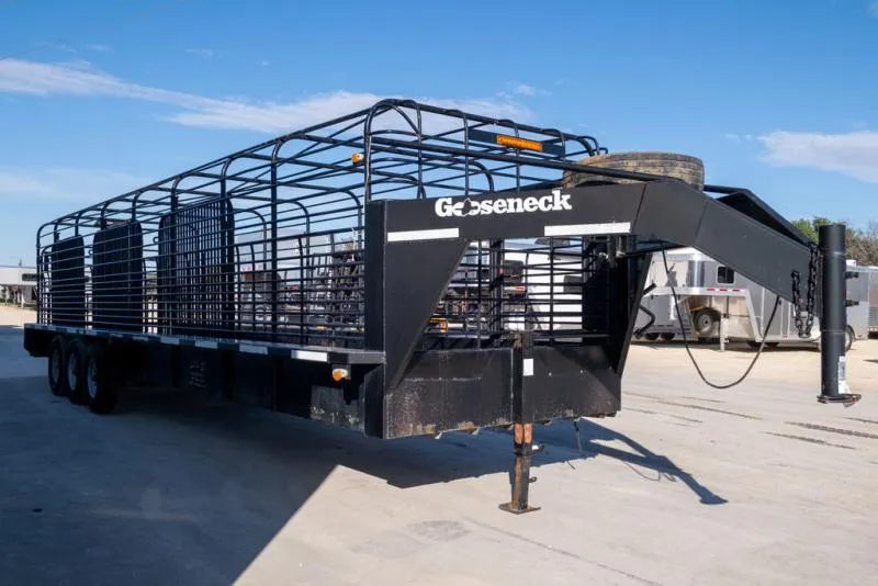 used Stock / Stock Combo Trailers Gooseneck  for sale, in Seguin, TX Thumbnail 5