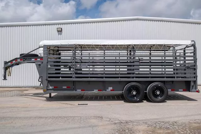 new Stock / Stock Combo Trailers Delco Trailers  for sale, in Seguin, TX Thumbnail 2