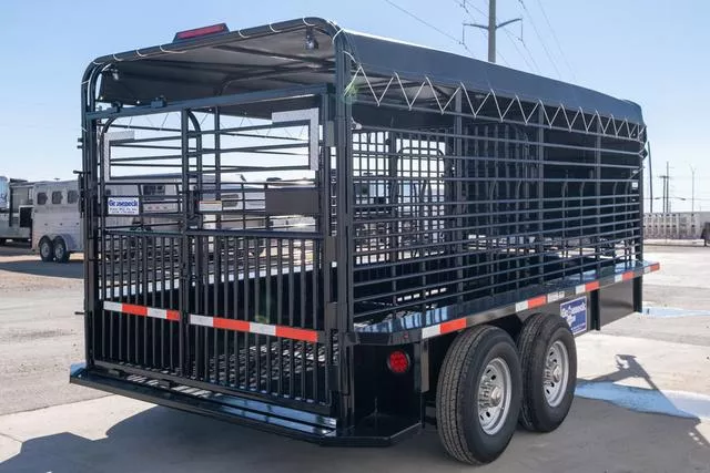 new Stock / Stock Combo Trailers Gooseneck  for sale, in Seguin, TX Thumbnail 4