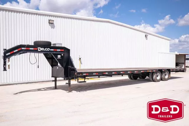 used Equipment / Flatbed Trailers Delco Trailers  for sale, in Seguin, TX image-0