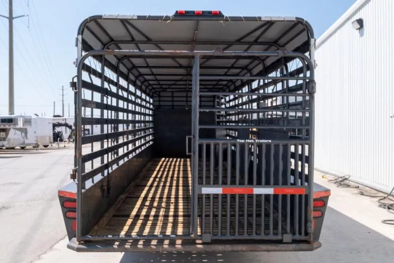 used Stock / Stock Combo Trailers Top Hat Trailers  for sale, in Seguin, TX Thumbnail 10