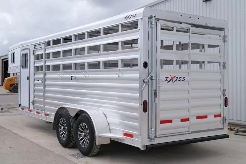 new Stock / Stock Combo Trailers Exiss Trailers  for sale, in Seguin, TX Thumbnail 3