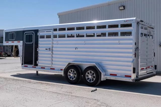 used Stock / Stock Combo Trailers Exiss Trailers  for sale, in Seguin, TX Thumbnail 3