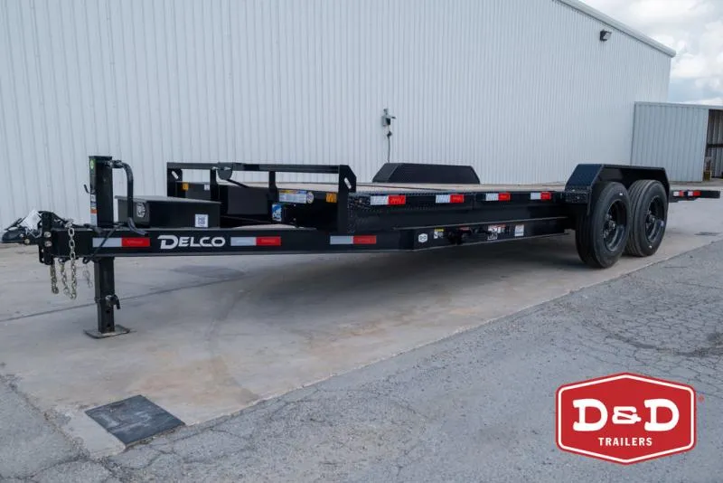 2025 Delco Trailers 20 Ft Tilt Car Hauler Trailer 