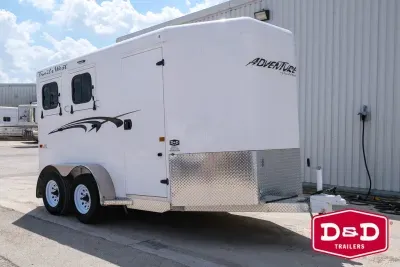 2026 Trails West® 2 Horse Adventure II MX Trailer 