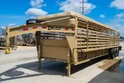 used Stock / Stock Combo Trailers Delco Trailers  for sale, in Seguin, TX Thumbnail 5