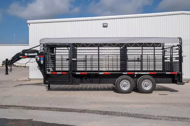 new Stock / Stock Combo Trailers Gooseneck  for sale, in Seguin, TX Thumbnail 2