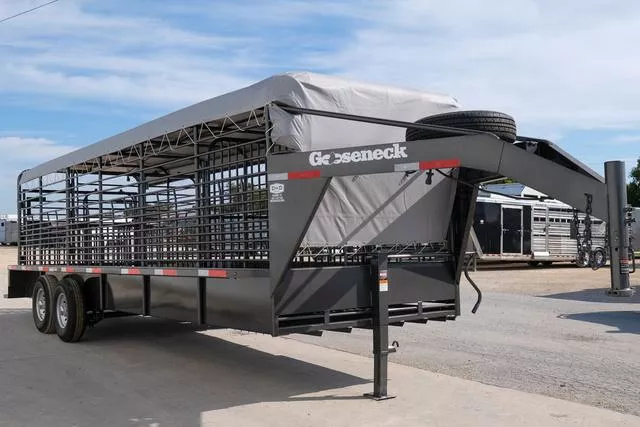 new Stock / Stock Combo Trailers Gooseneck  for sale, in Seguin, TX Thumbnail 5