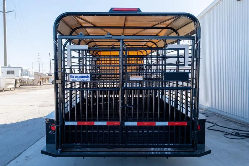 new Stock / Stock Combo Trailers Gooseneck  for sale, in Seguin, TX Thumbnail 10