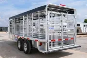 new Stock / Stock Combo Trailers Gooseneck  for sale, in Seguin, TX Thumbnail 8