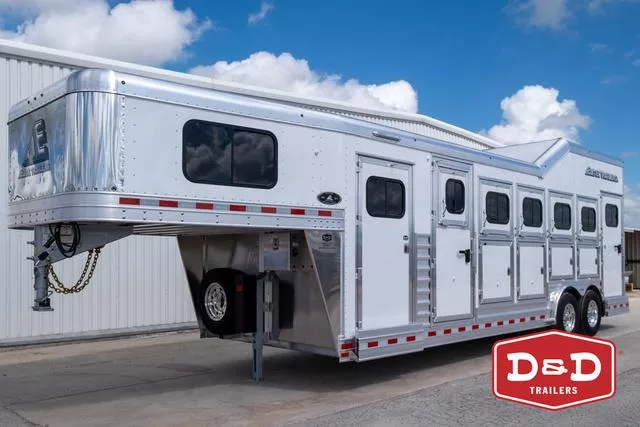 2026 Elite Trailers 5 Horse Slant Load Trailer 