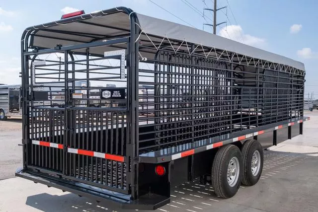 new Stock / Stock Combo Trailers Gooseneck  for sale, in Seguin, TX Thumbnail 4