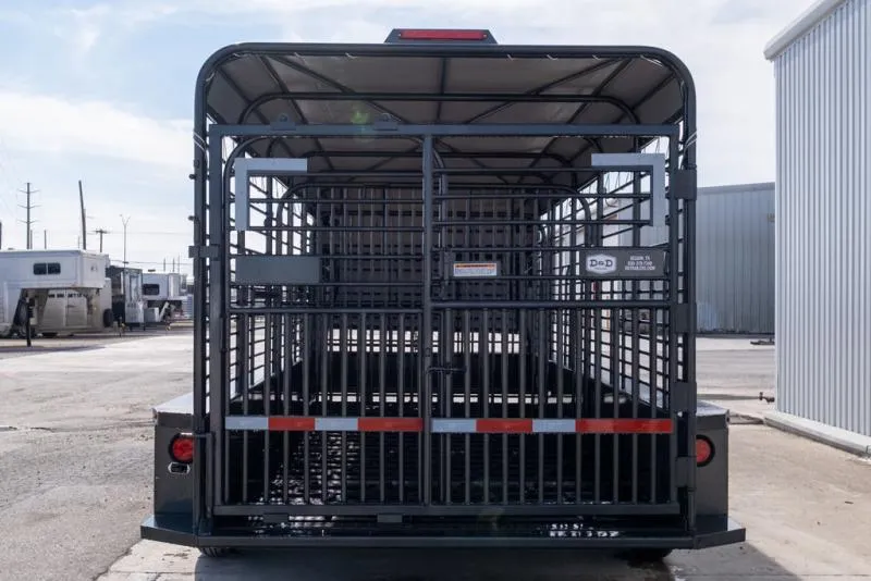 new Stock / Stock Combo Trailers Gooseneck  for sale, in Seguin, TX Thumbnail 9