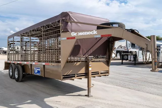 new Stock / Stock Combo Trailers Gooseneck  for sale, in Seguin, TX Thumbnail 5
