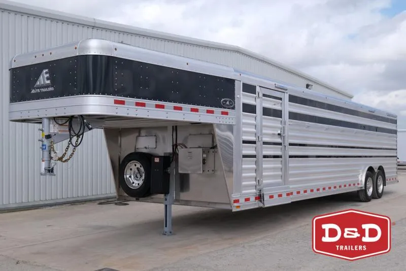 2027 Elite Trailers 30 Ft Show Cattle Trailer 