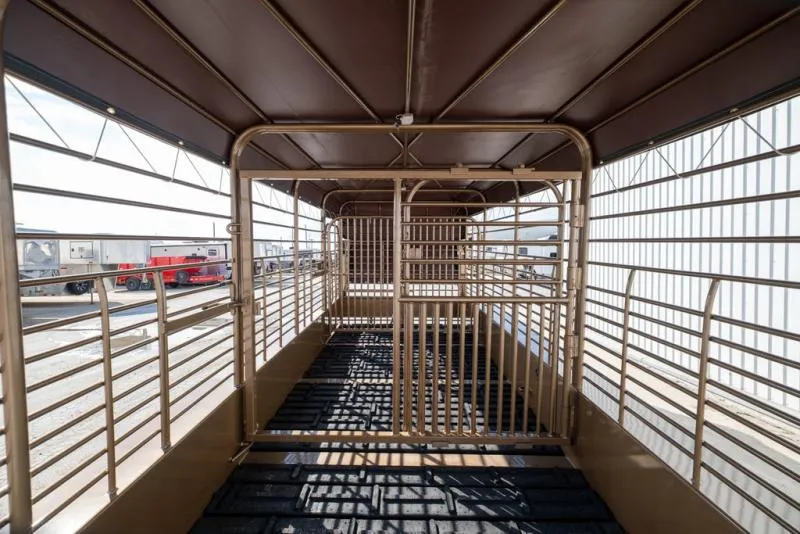 new Stock / Stock Combo Trailers Gooseneck  for sale, in Seguin, TX Thumbnail 14