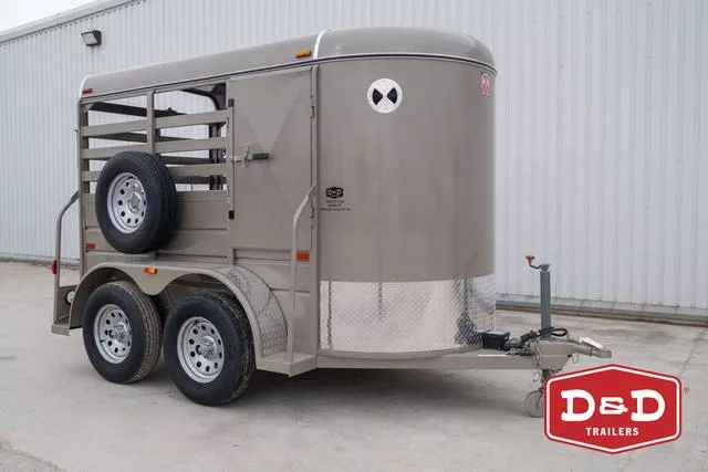 2025 W-W Trailers 10 Ft All Around Stock Trailer 