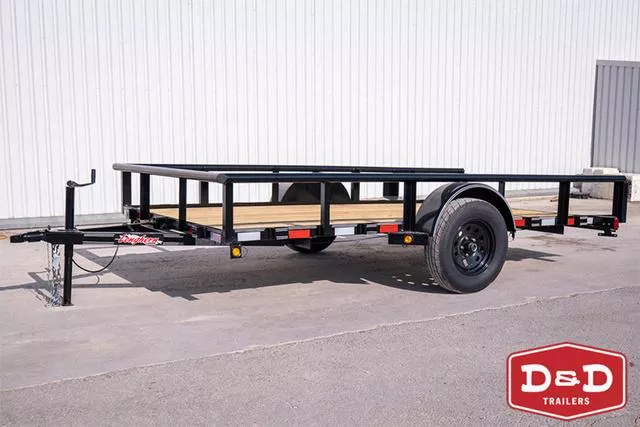 2024 Longhorn Trailers 12 Ft Tilt Utility Trailer 