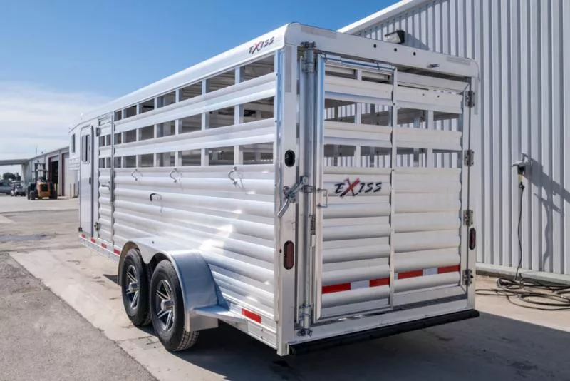 new Stock / Stock Combo Trailers Exiss Trailers  for sale, in Seguin, TX Thumbnail 3