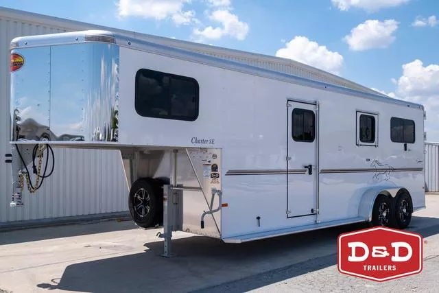 2026 Sundowner Trailers Charter SE 2+1 Horse Trailer 