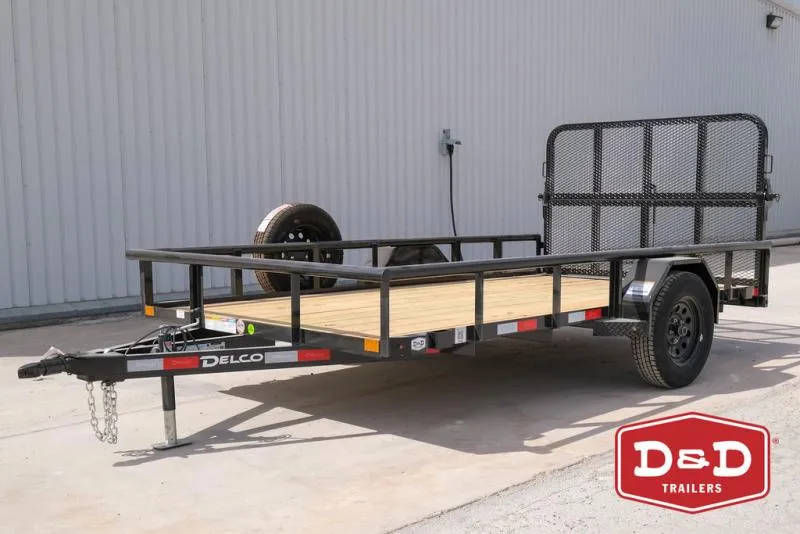 2026 Delco Trailers 12 Ft Utility Trailer