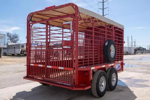 new Stock / Stock Combo Trailers Gooseneck  for sale, in Seguin, TX Thumbnail 4
